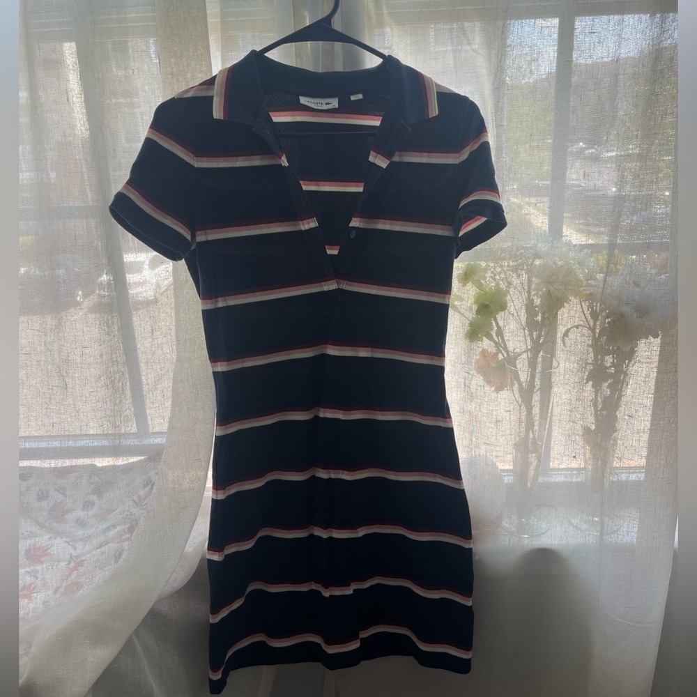 Lacoste fitted polo dress